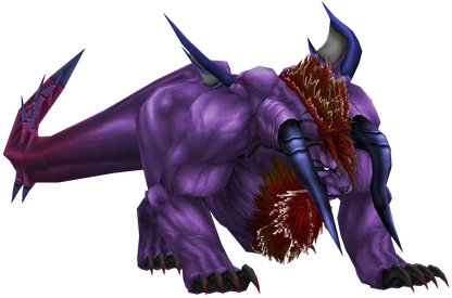 Behemoth rampaging through Esthar City