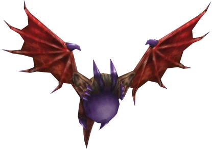 Red Bat inside the Fire Cavern