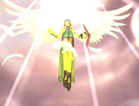 Rinoa using Angel Wings