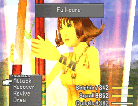 Selphie using Full-cure