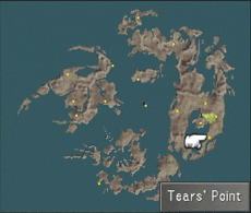 Tear’s Point on the World Map