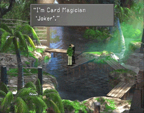 The Card Magician Joker in the Training Center