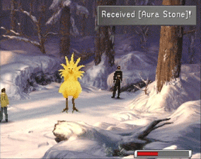 Obtaining an Aura Stone in the Chocobo Forest Beginner