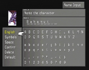Receiving and naming Bahamut as a new Guardian Force