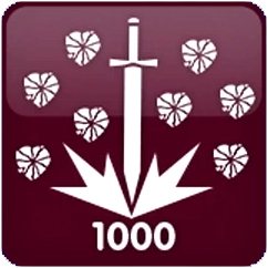 Trophy Icon for 1000 Kills