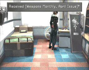 Picking up Weapons Monthly, April Issue in the Dorm