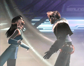 Squall and Rinoa cinematic
