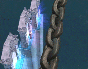 The chains outside Ultimecia’s Castle