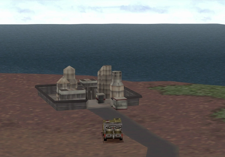 Approaching the Galbadia Missile Base