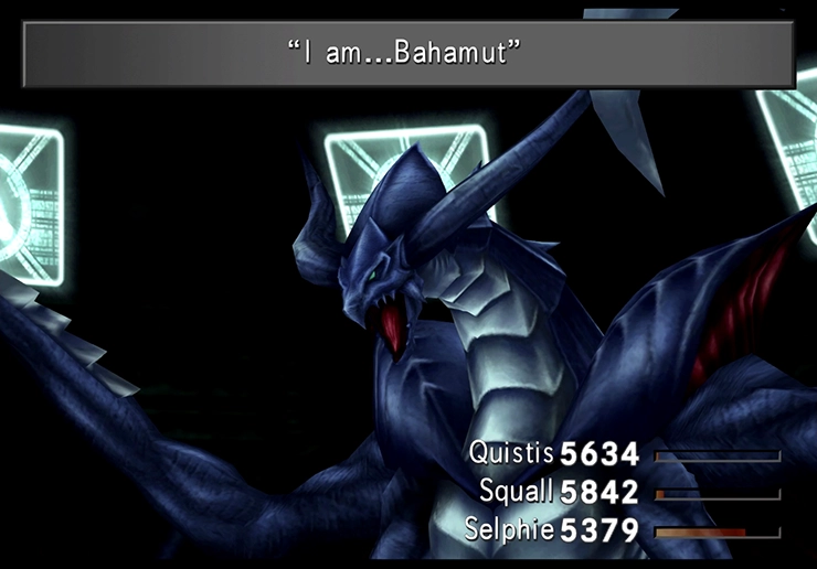 I am… Bahamut! Your new Guardian Force