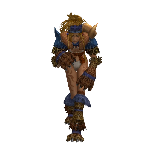 Rikku in the Berserker Dressphere