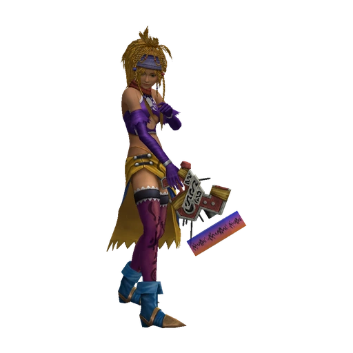 Rikku in the Gun Mage Dressphere
