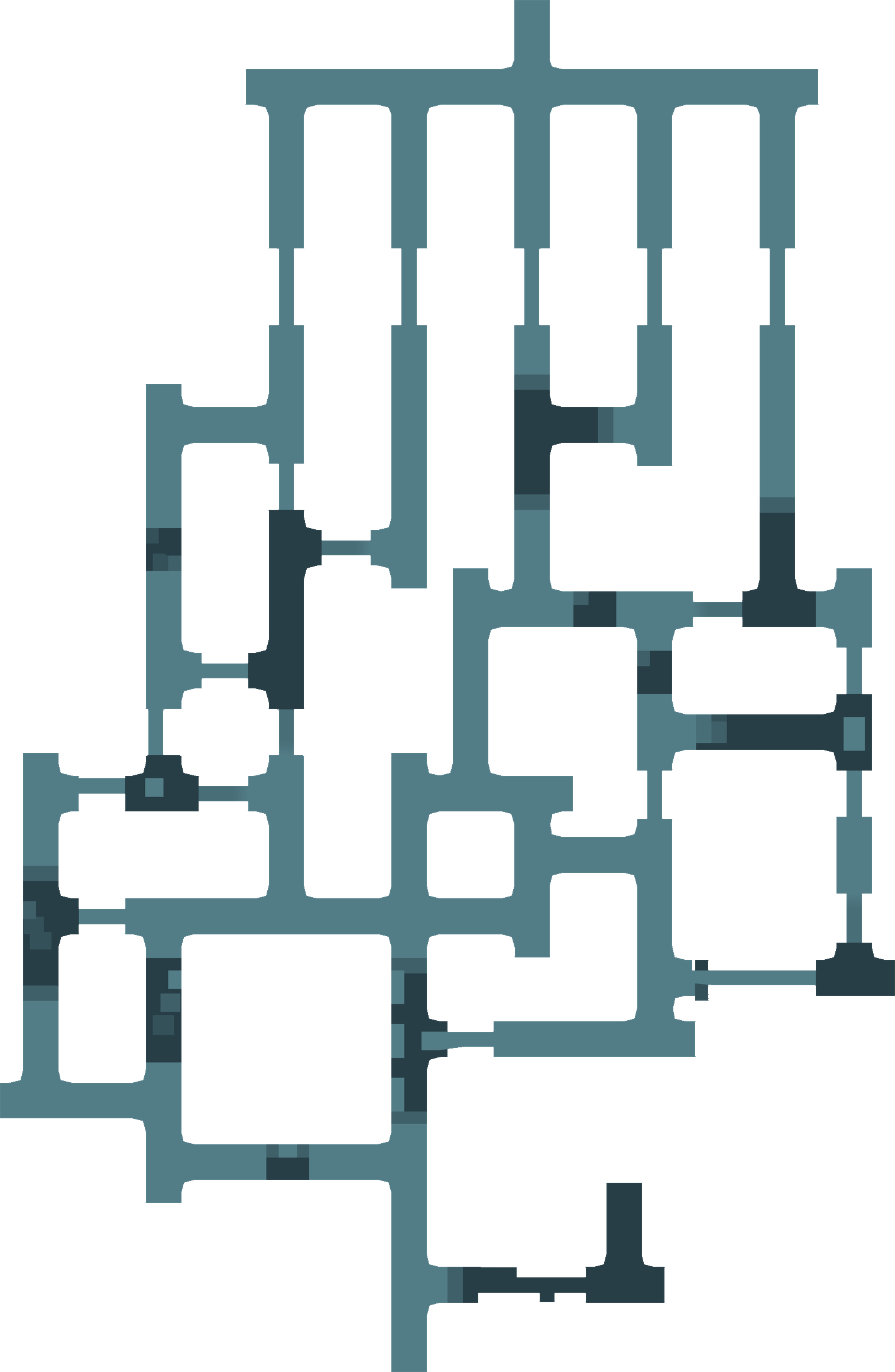 Map of the Ruin Depths