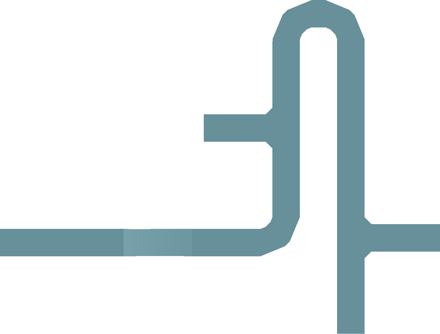 Map of Via Infinito random map 4