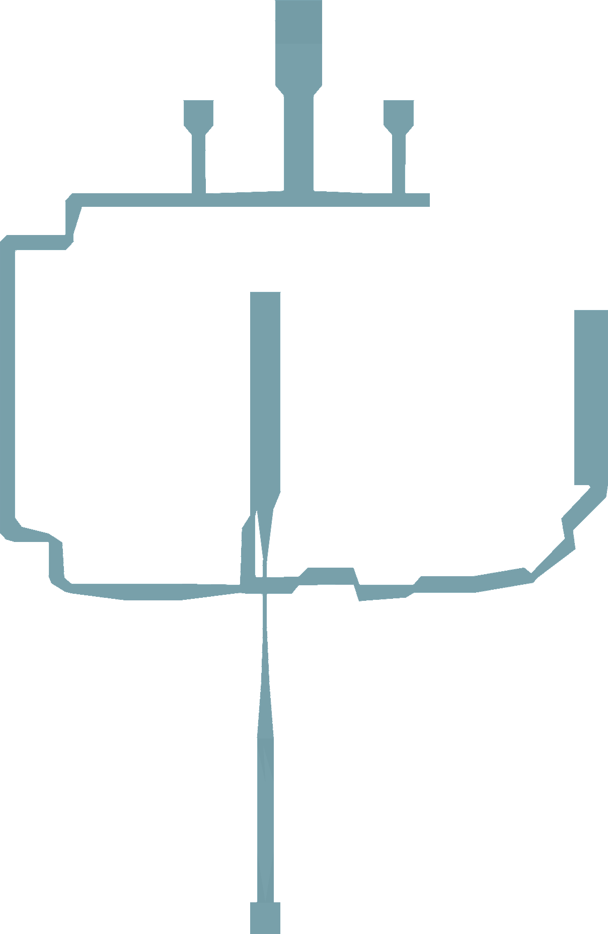 Map of Via Infinito random map 13