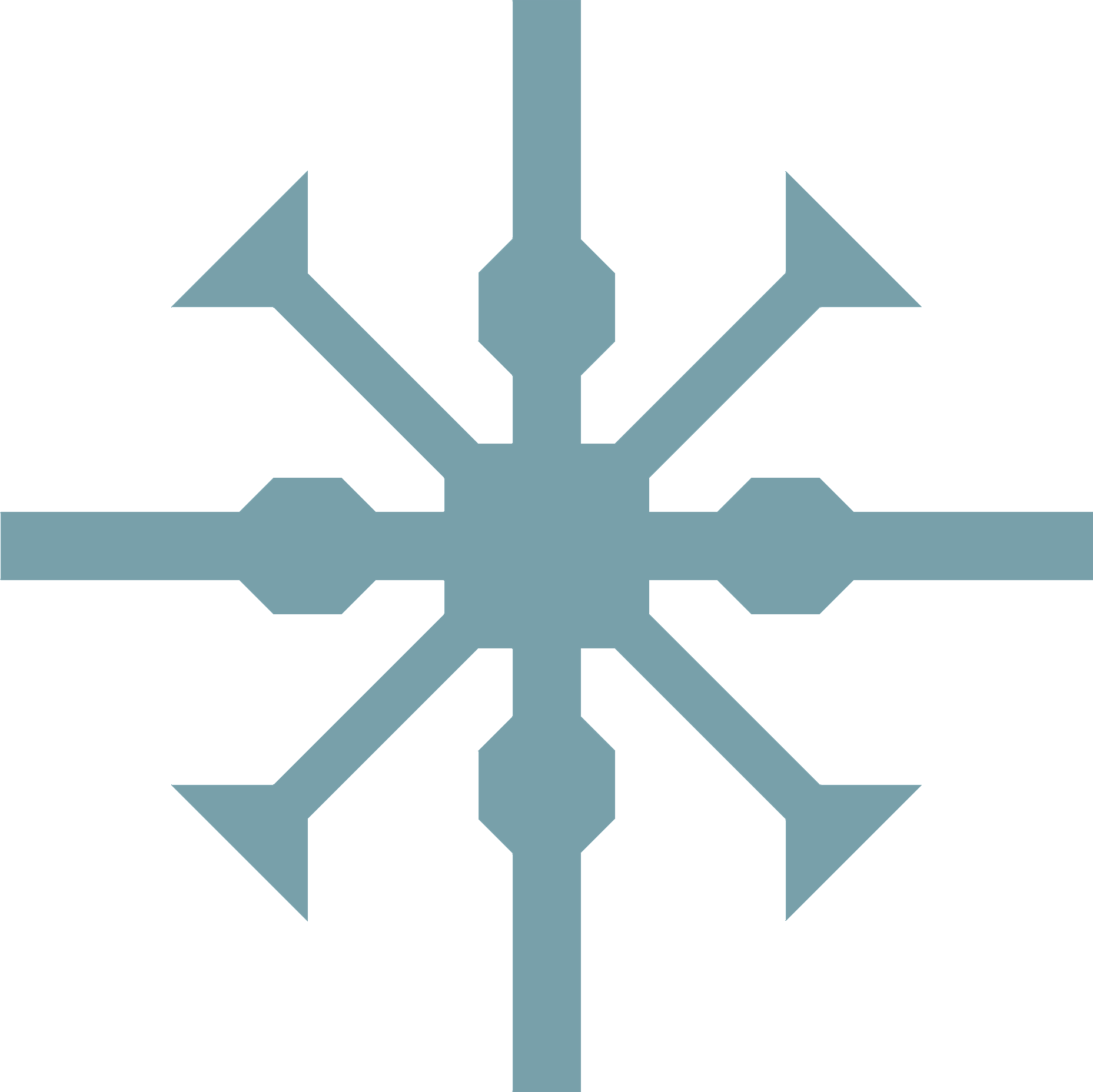 Map of Via Infinito random map 15