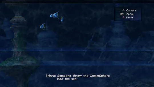 View of the CommSphere out in the sea