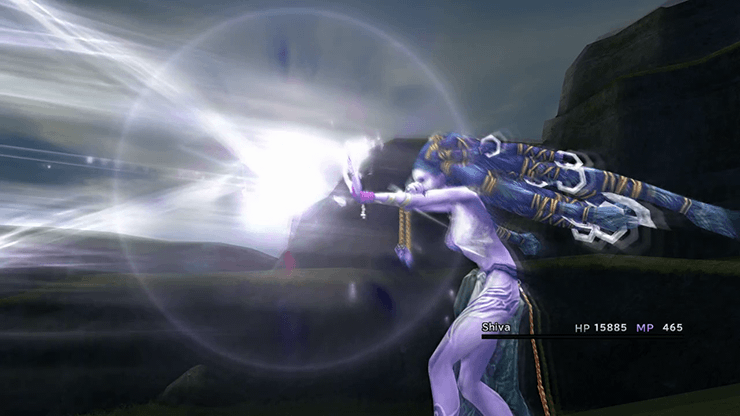 Shiva using Heavenly Strike overdrive