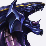 Portrait picture of Bahamut from the game menu