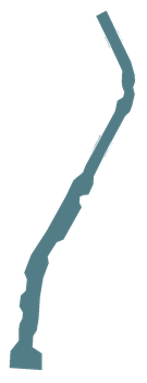 Map of the Miihen Highroad Newroad South