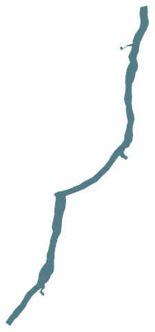 Map of the Moonflow South Bank Road