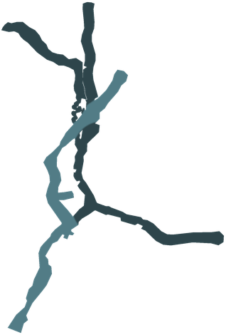 Map of the Mt. Gagazet Mountain Cave (Part 1)