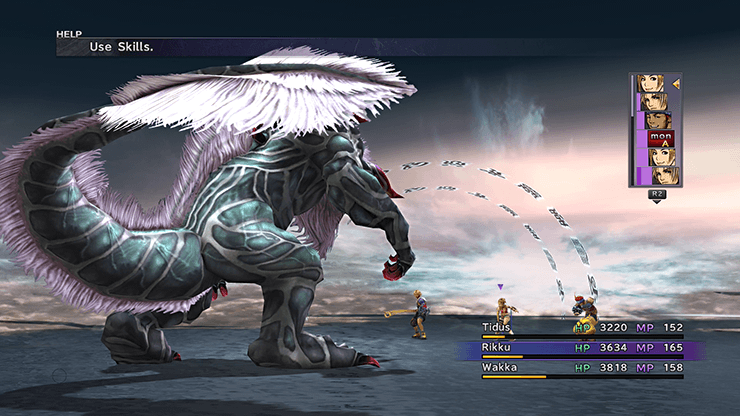 Monster battle against a Behemoth King