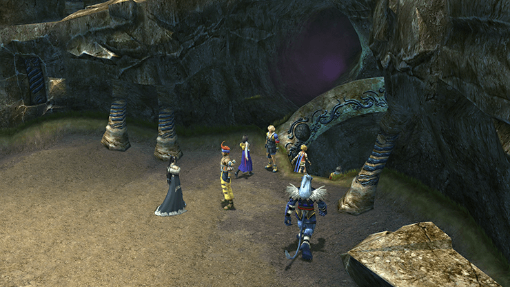 Entering the Cavern of the Stolen Fayth