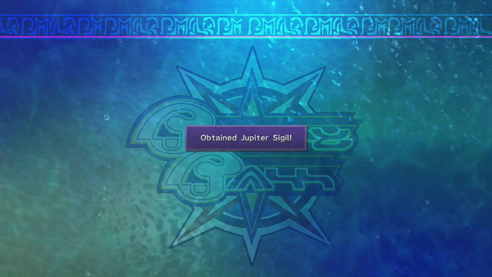 Obtaining the Jupiter Sigil while playing Blitzball as a reward from a tournament