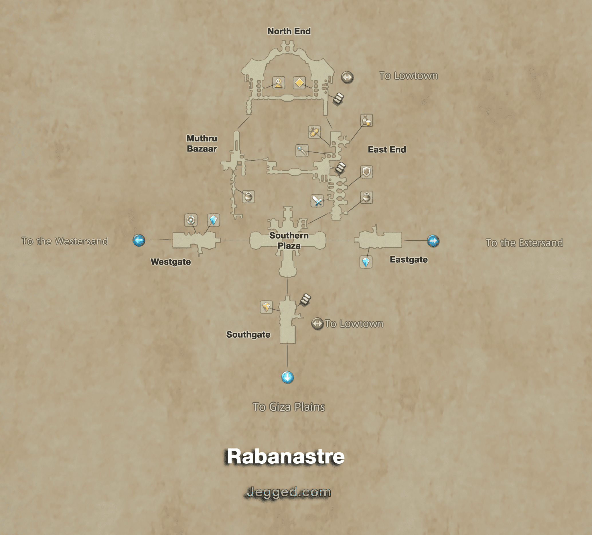 Map of Rabanastre