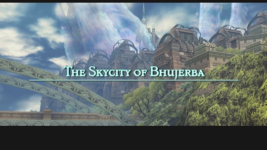 The Skycity of Bhujerba Title Screen