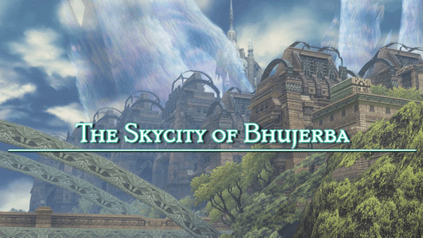 The Skycity of Bhujerba Title Screen