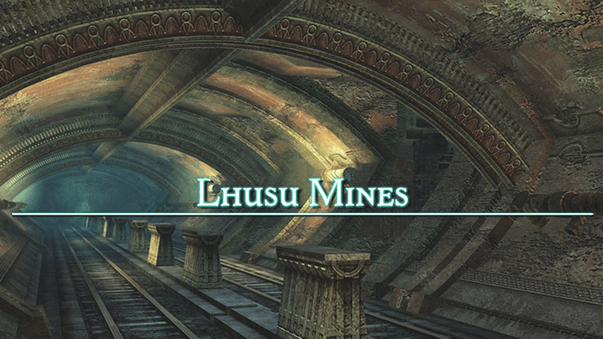 The Lhusu Mines Title Screen