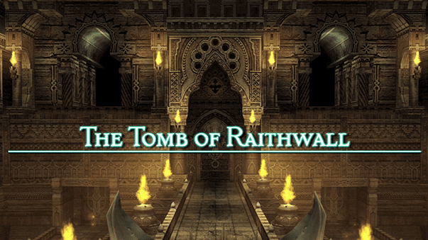 Tomb of King Raithwall Title Screen