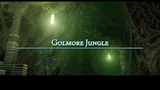 Golmore Jungle Title Screen