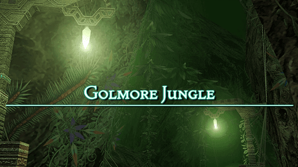 Golmore Jungle Title Screen