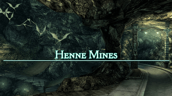 Henne Mines Title Screen