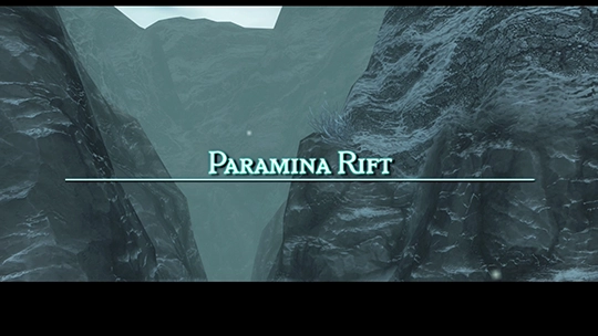 Paramina Rift Title Screen