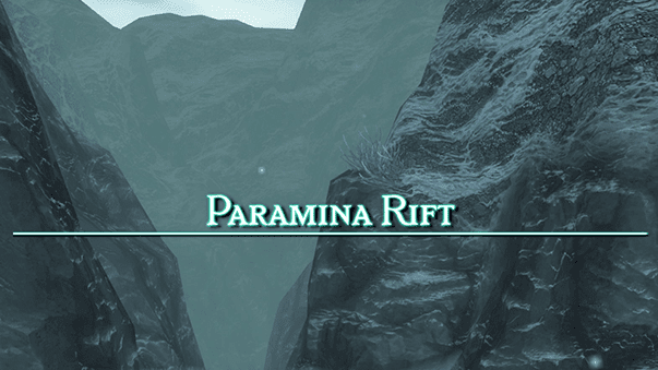 Paramina Rift Title Screen