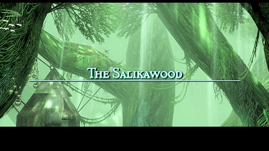 The Salikawood Title Screen