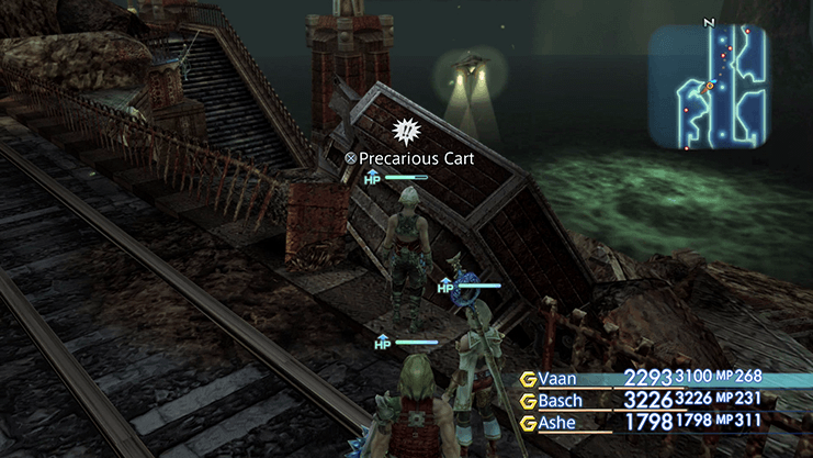 Pushing over the Precarious Cart to find Bloodwing