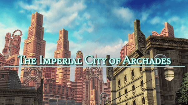 Imperial City of Archades Title Screen