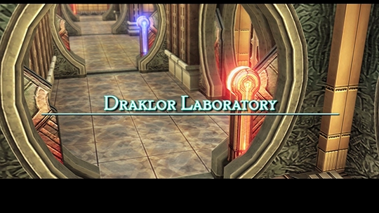 Draklor Laboratory Title Screen