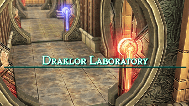Draklor Laboratory Title Screen
