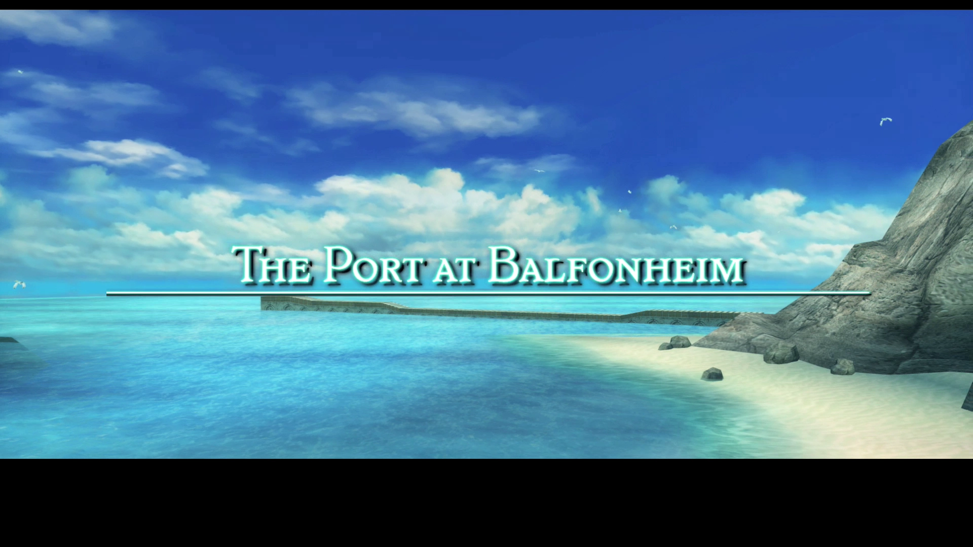 Balfonheim Port Title Screen