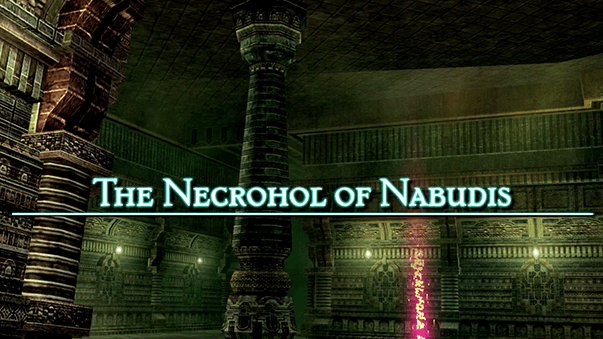 Title Screen for the Necrohol of Nabudis