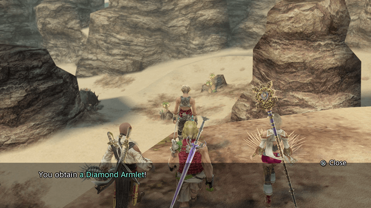 Obtaining a Diamond Armlet in the Windtrace Dunes in the Zodiac Age