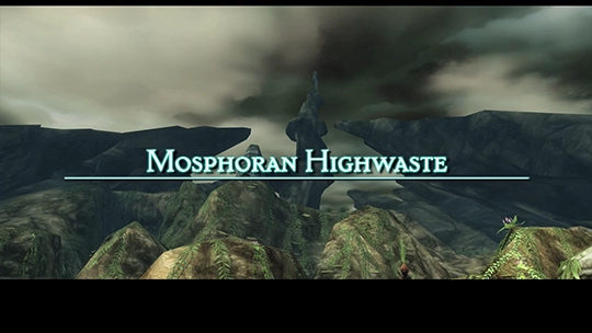 Mosphoran Highwaste Title Screen