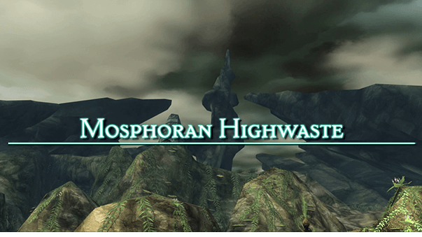 Mosphoran Highwaste Title Screen