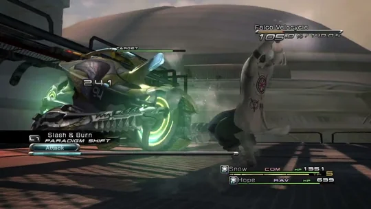 Thumbnail of the video for the Falco Velocycle Battle